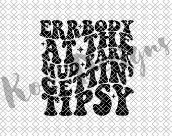 Errbody en el mudlark poniéndose borracho por delante y por detrás SVG