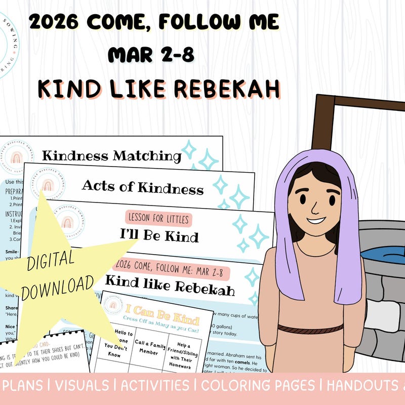 Lds Youth Lesson Prophet - Etsy