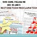 Come Follow Me 2025|dec 30-jan 5| Restoration Proclamation Lesson ...
