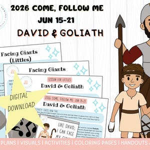 15-21 juni | 1 Samuelsboken 17 | 2026 Kom och följ mig-lektion | David och Goliat (digitalt)
