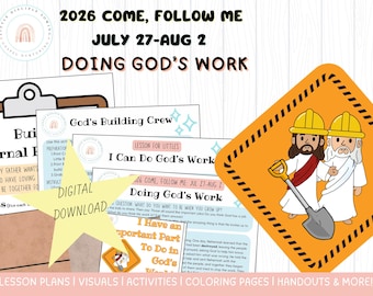 July 27-Aug 2 | Ezra 1-7, Nehemiah 2-8 | 2026 Come Follow Me Lesson | God’s Work (Digital)
