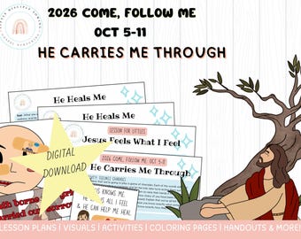 Oct 5-11 | Isaiah 50-57 | He Carries Me Through | 2026 Come Follow Me Lesson (Digital)