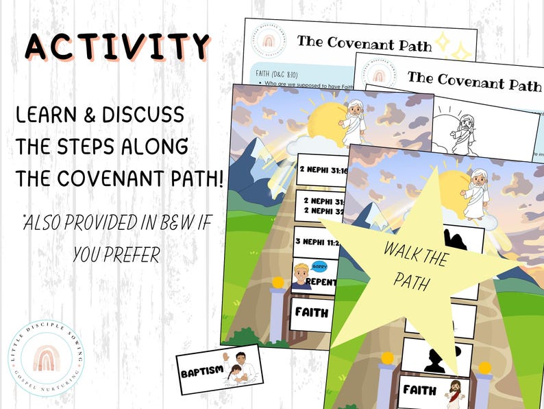 Come Follow Me 2025|jun 23-29|covenant Path Lesson/activities|doctrine ...