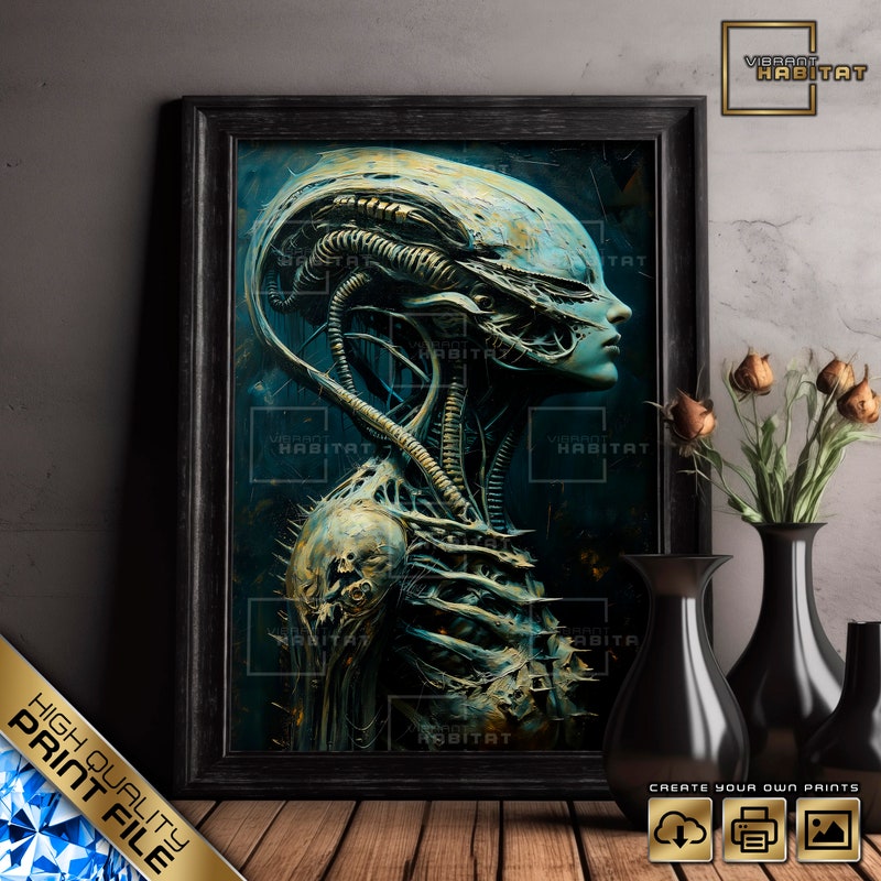 Hr Giger - Etsy