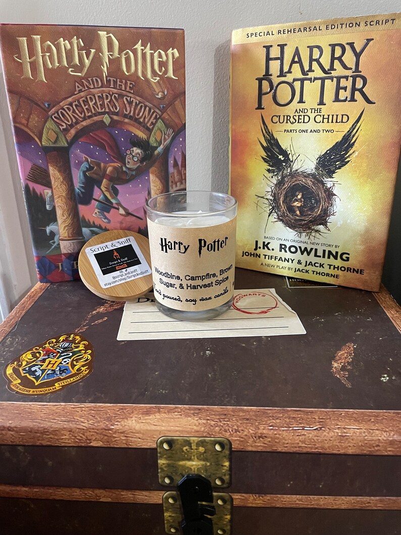 Harry Potter Scented Candle Etsy
