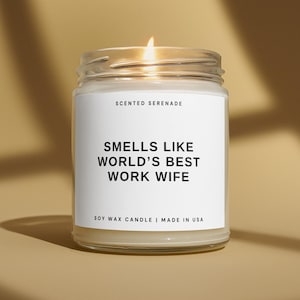 World's Best Work Wife, Work Wife Gift, Funny Coworker Gift, Gift for Coworker Gift for Work Wife, Coworker Gift Idea