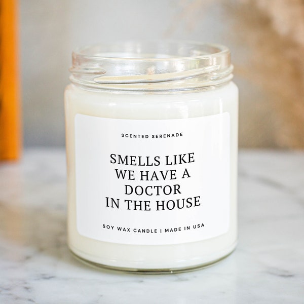 Matched for Residency Candle, Future Doctor, Residency Match Day Gift, Medical School Graduation, Med School, Resident Doctor, Med Student