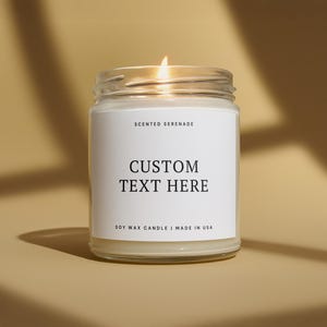 Candela personalizzata, regalo di candela personalizzato, regalo per lei, regalo di anniversario, regalo di compleanno per la migliore amica del cuore, regali personalizzati, regalo divertente