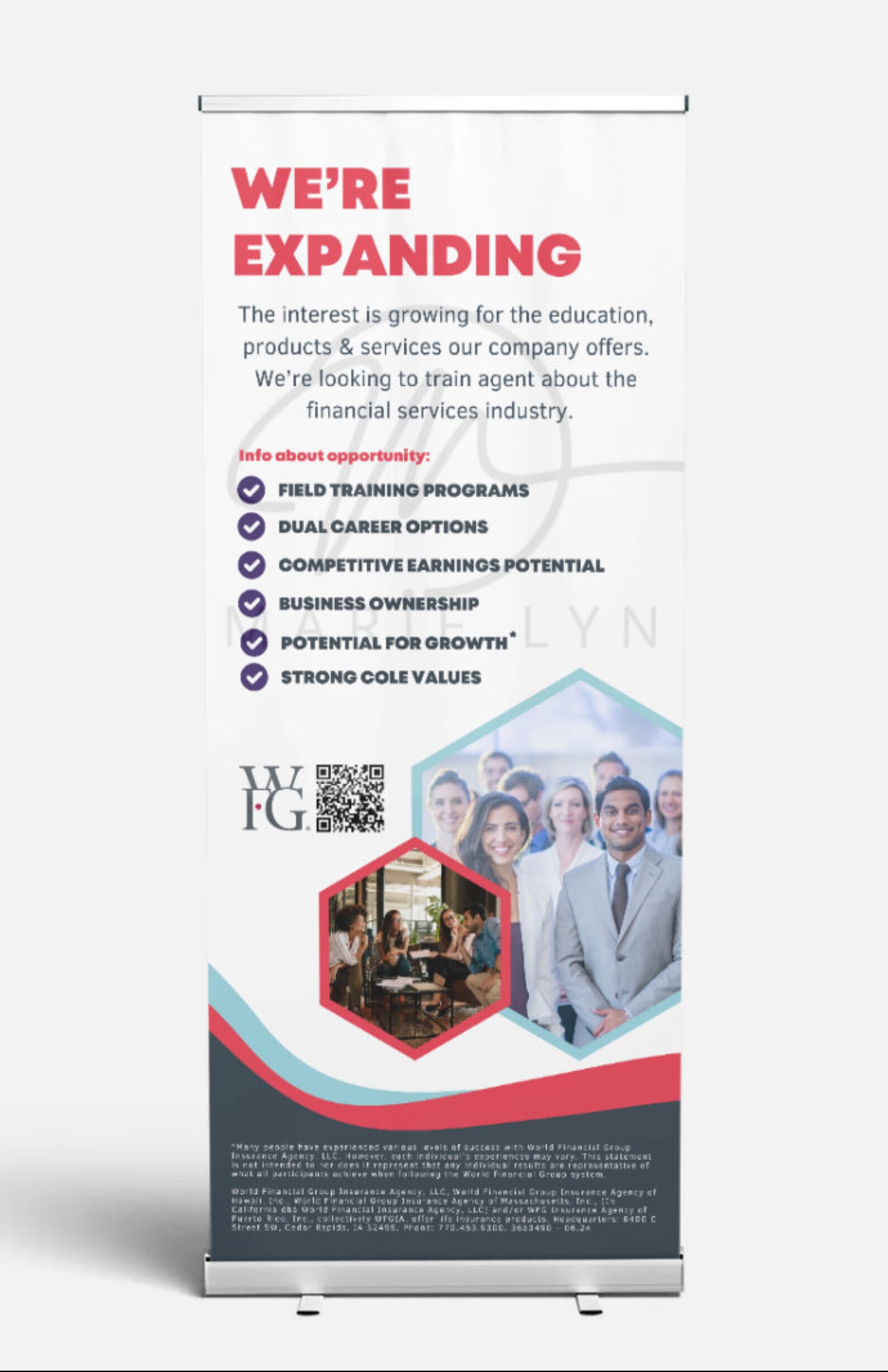 Professional Retractable Banner for Business Expansion Opportunity - Etsy