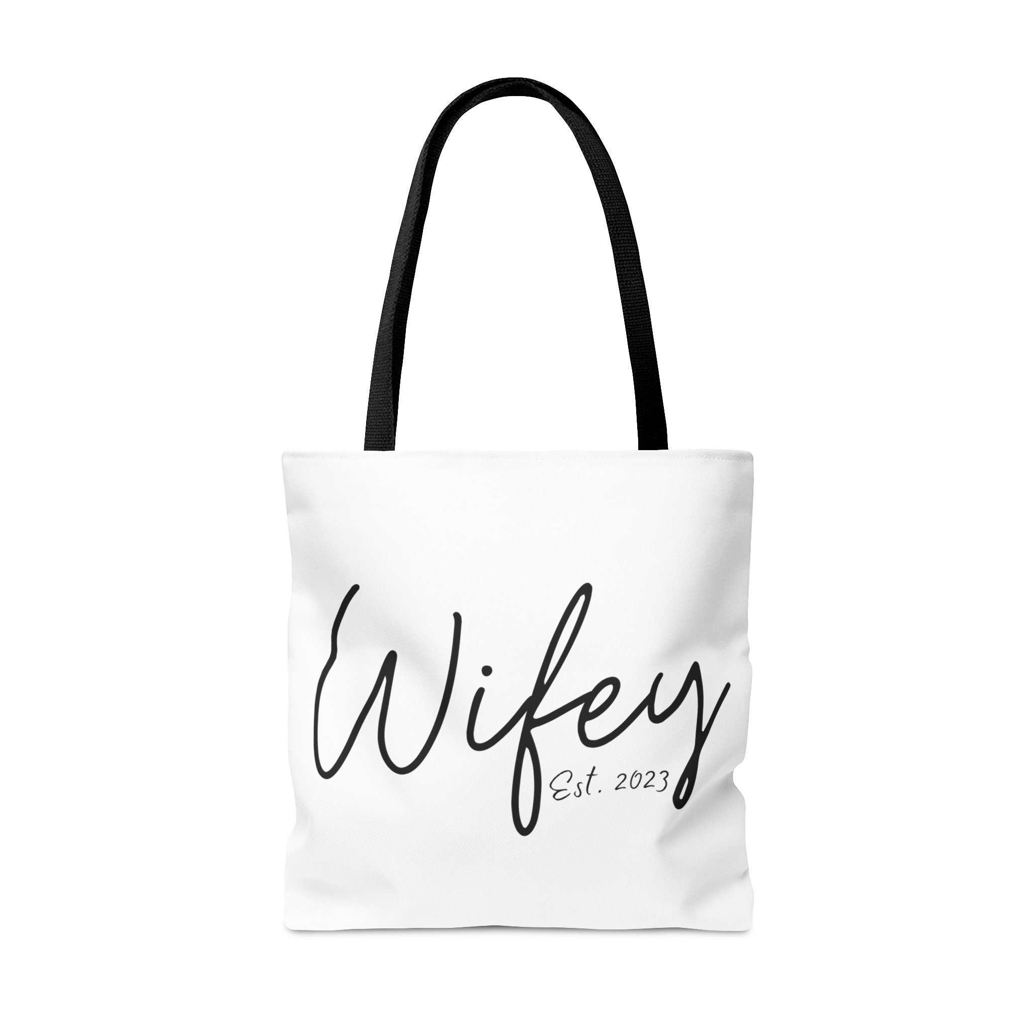 Wifey Est 2023 Tote Canvas Bag Etsy