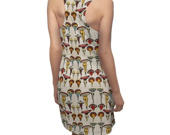Racerback dress with Mushroom Butts design