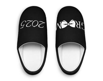 Groom 2025 slippers for getting ready on his wedding day