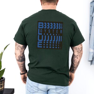 Oyster Mushroom Shirt | Blue Oyster Typography Tee, Bold Minimal Fungi Graphic for Cultivators, Market Growers & Mycology Enthusiasts 280