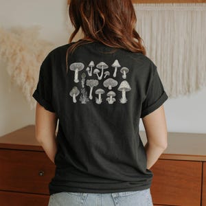 Pilz Shirt | Futter T-Shirt, Wild Fungi Chart T-Shirt für Mykologie und Natur-Enthusiasten Bprint 66