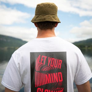 Mind Expansion Shirt | Let Your Mind Glow Psy Art Tee, Trippy Typography T-Shirt for Mushroom Consciousness & Psychedelic Forest Vibes 62