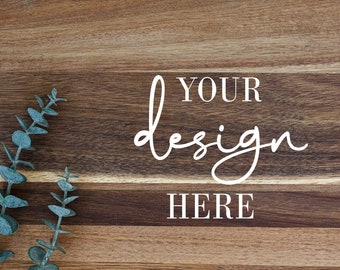 Dark Wood Floor Mockup: Styled Product Background (JPG Digital Download)