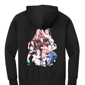 XG Shooting Star Inspired Anime Unisex Hoodie, KPOP Merch, Anime Merch, XG Merch