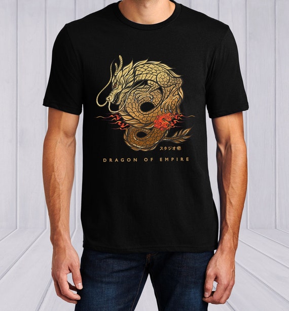 Japanese Streetwear Unisex T-shirt (black), Year of the