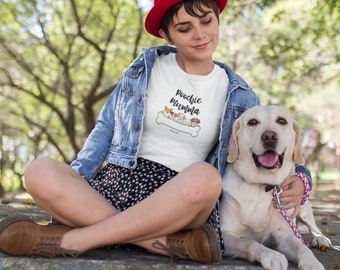 Poochie Mumma T-Shirt | Funny Tee | Mother's Day T-Shirt | Dog Mum | Unisex Men & Women's T-Shirt
