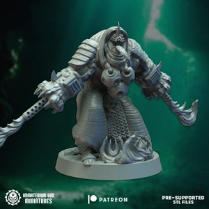 Abyssal Pyromancer |  Immaterium God Miniatures
