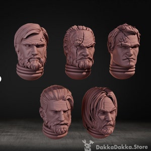 Legendary Heroes Heads x5 | DakkaDakka