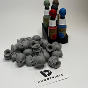 Skull Paint Topper