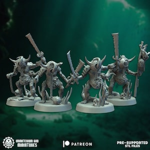 Abyssal terrors Set | Immaterium God Miniatures