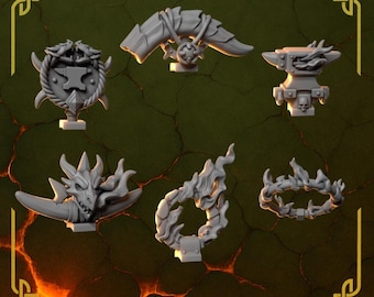 Anvil Wardens -Backpack Decoration | Greytide Studio