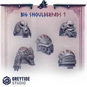 Primal Hounds - Big Shoulders (15 options) | Greytide Studio
