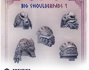 Primal Hounds - Big Shoulders (15 options) | Greytide Studio