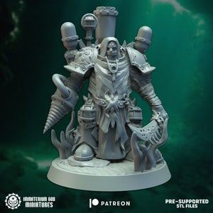 Grymmy sawbones (hero) | Immaterium God Miniatures