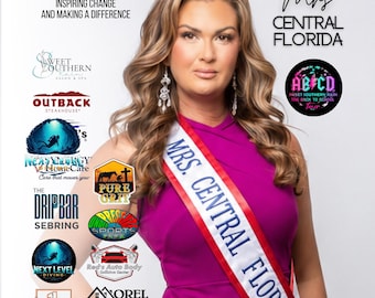 Custom Pageant Ad - Digital Product