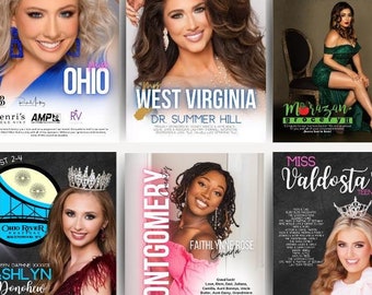 Custom Pageant Ad - Digital Product