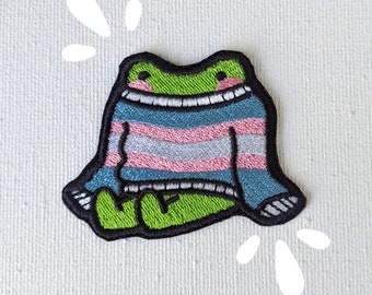 Trans Frog Patch