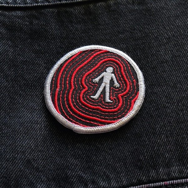 Dissociation Iron On Embroidered Patch (2.25")