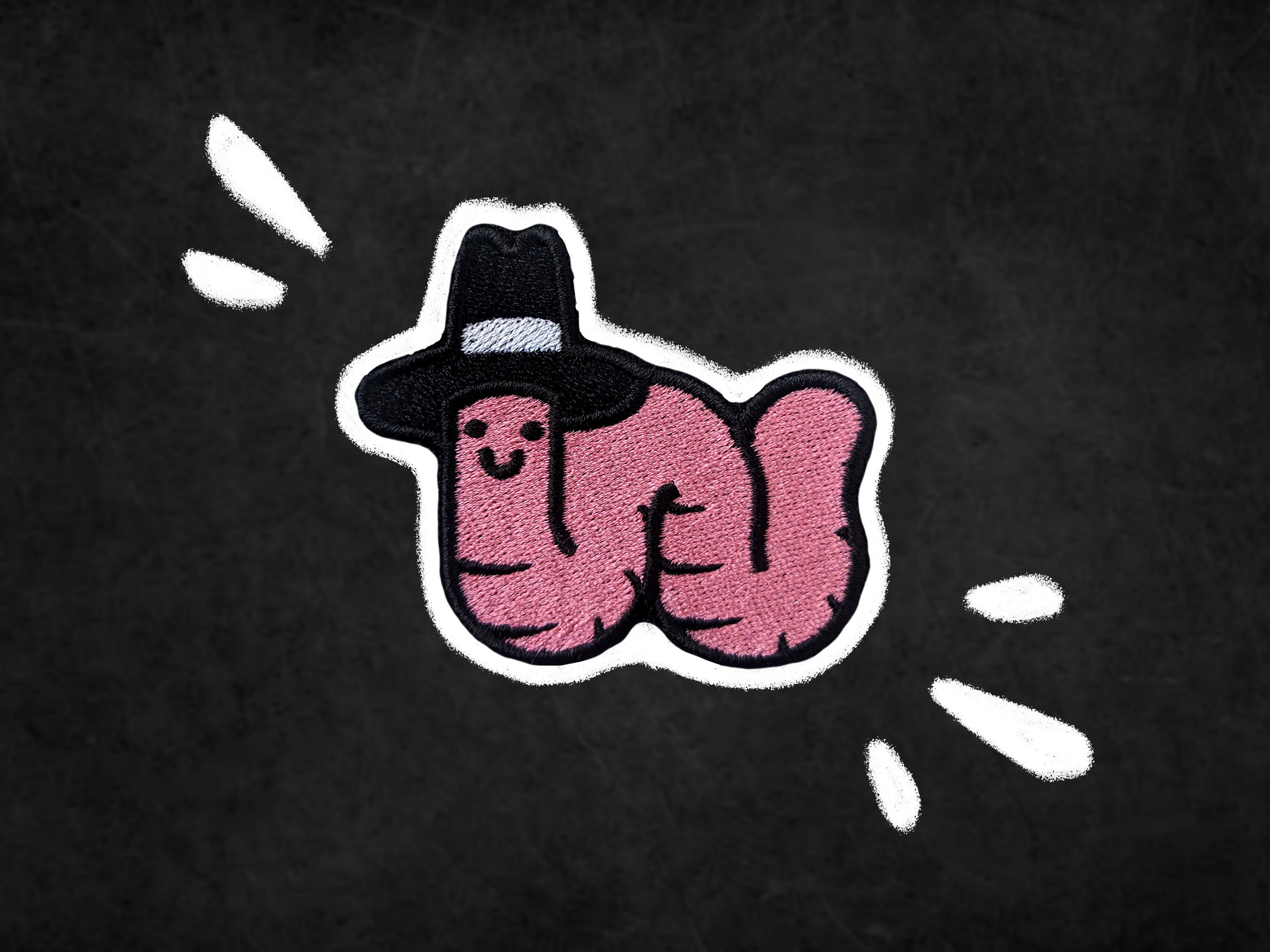 Worm Hat Patch!