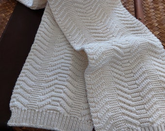 Knitted Wool Scarf