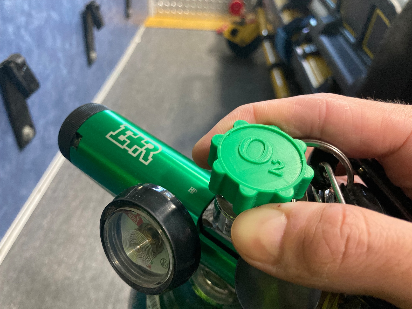 Oxygen Tank Opener Keychain for First Responders Emts Etsy