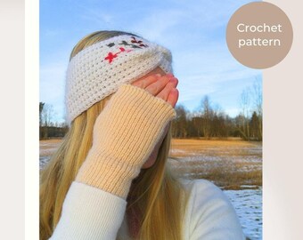 Senja Earwarmer - crochet pattern