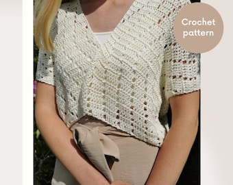 Zigzag Cardi - Crochet Cardigan Pattern - Made to measure