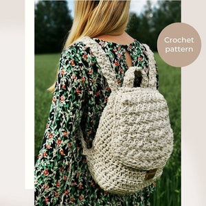 The Everyday Backpack - crochet pattern