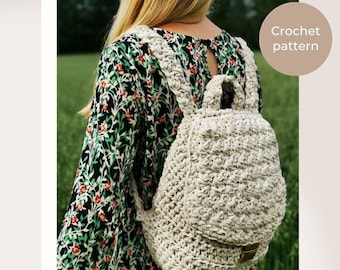 The Everyday Backpack - crochet pattern