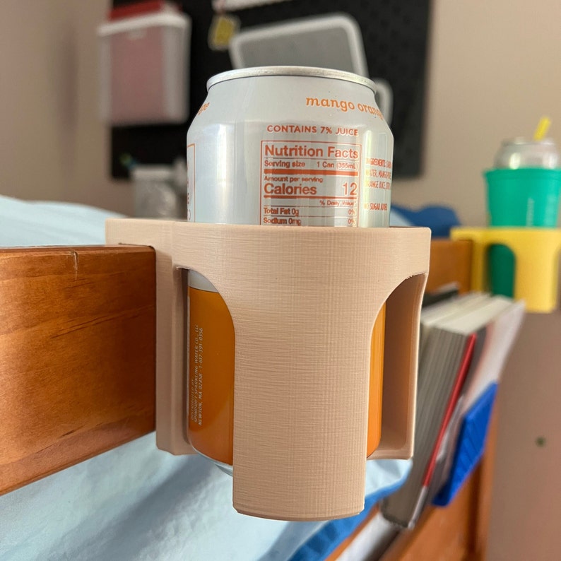 Open Design Bunk Bed Cup Holder Dorm Room Cup Holder. 3D Etsy
