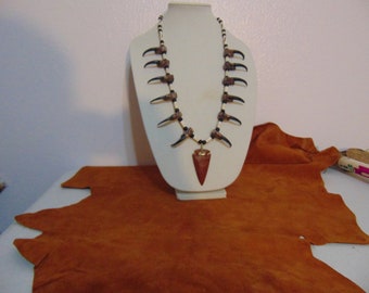 eagle claw necklace