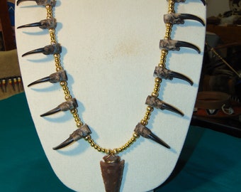 eagle claw necklace