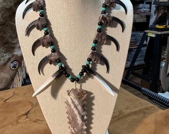 eagle claw necklace