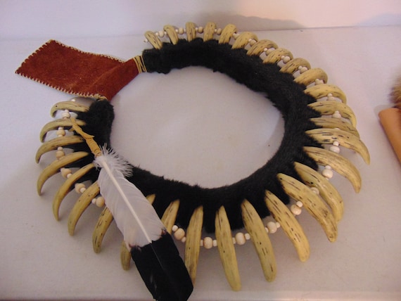 ネックレス・ペンダント Bone craft / three finger bear claw Bear Claw Necklace - Etsy