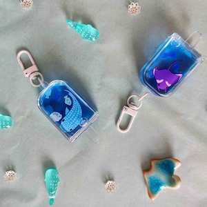 Manta and Whale Shark Fish Popsicle Liquid Charms