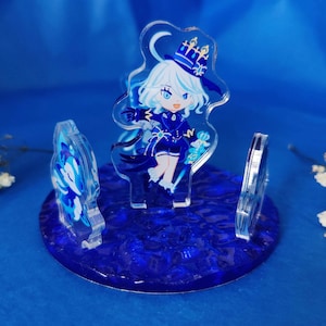 Furina and Salon Solitaire standee