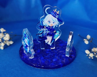 Furina and Salon Solitaire standee